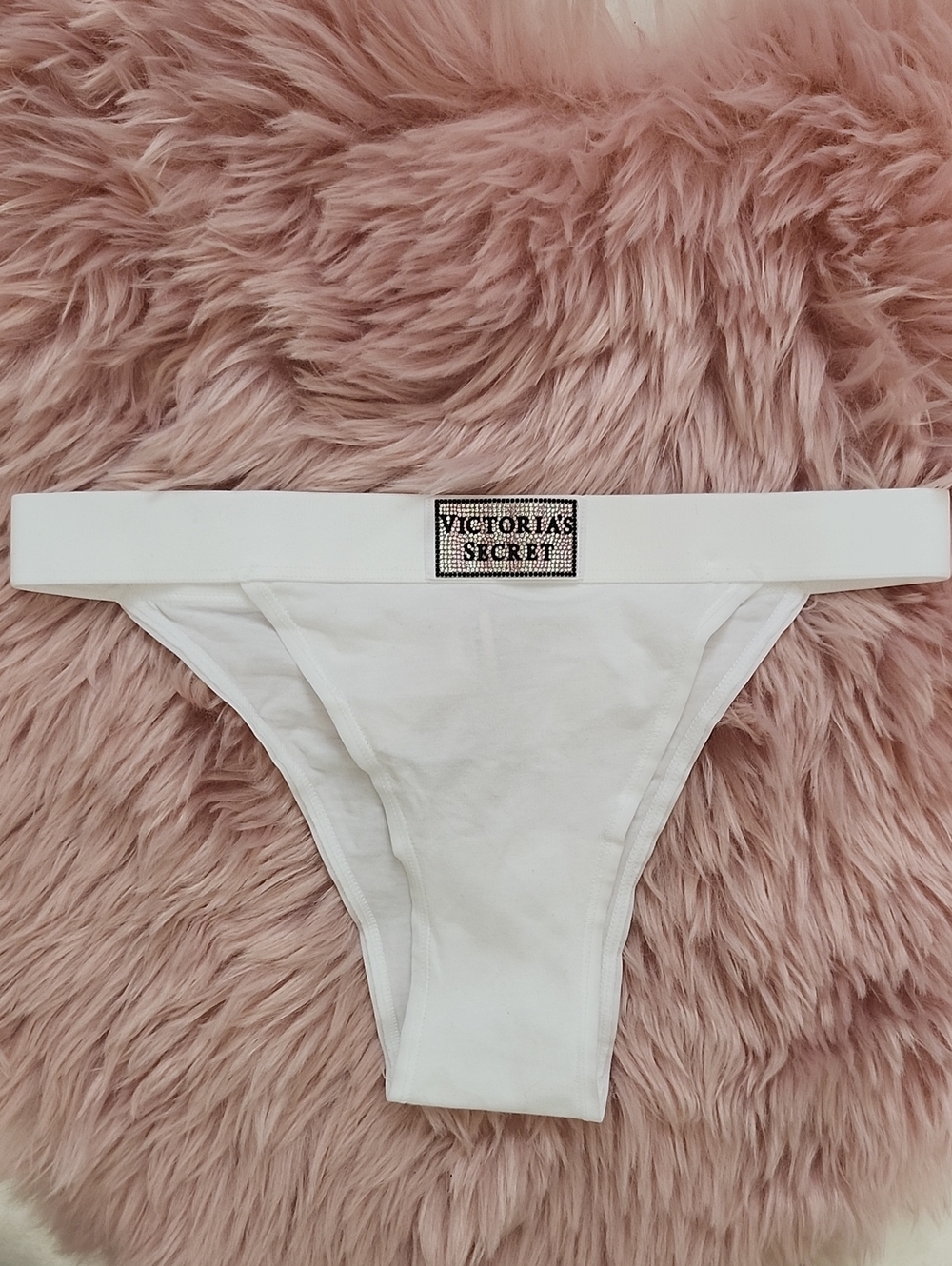 Brand New Victoria's Secret BLING LOGO FRENCH CUT BIKINI-S